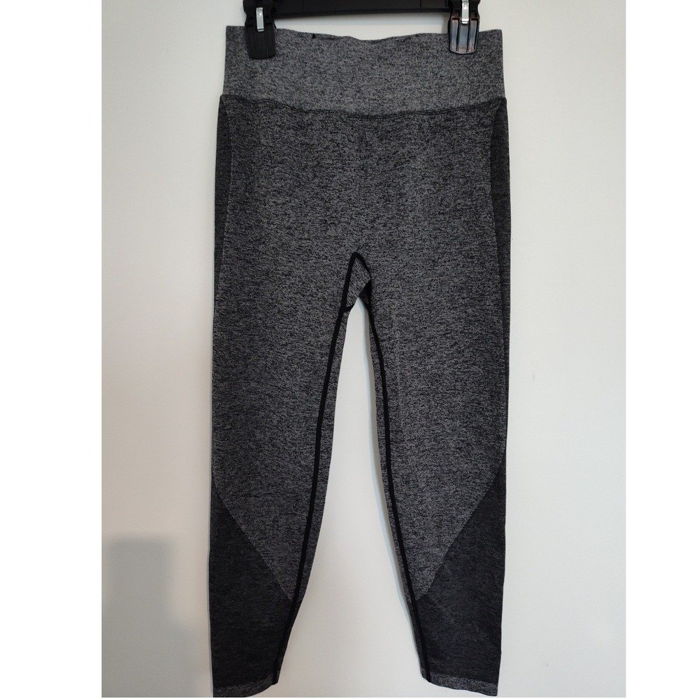 Pink Victoria's Secret Sport Grey Marl Seamless High‎ Waist Leggings Large